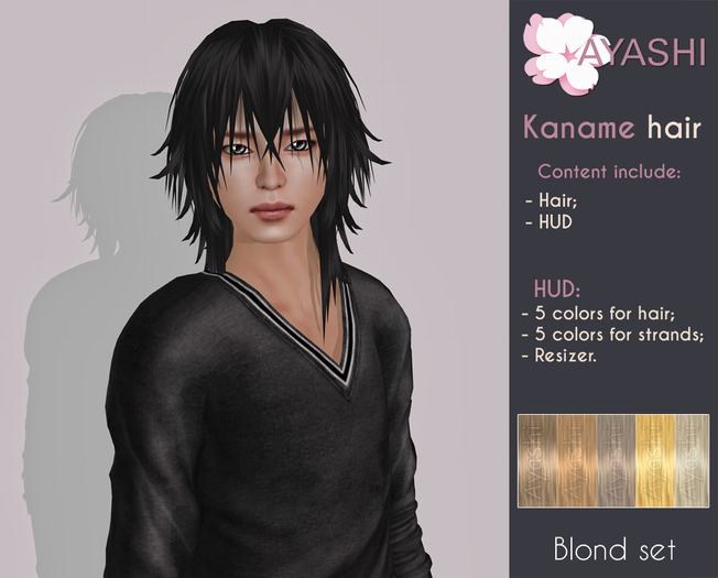 [^.^Ayashi^.^] Kaname - blond set