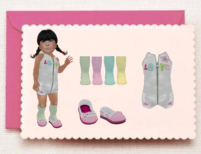 Toddleedoo White Love