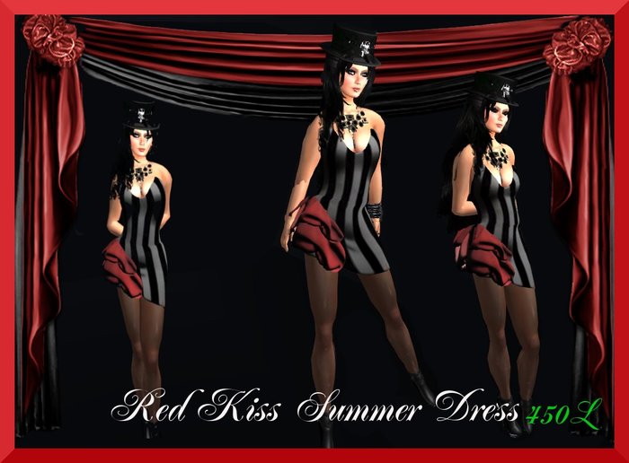Red Kiss Summer Dress