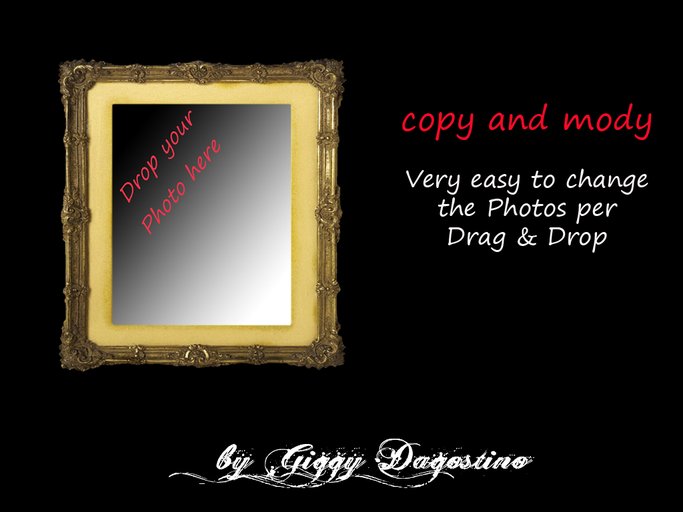 *GD* Golden Antique Frame 3