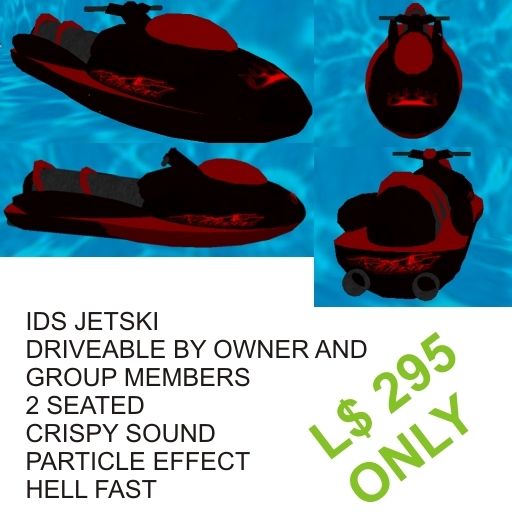 IDS-JetSki Blue Blizzard