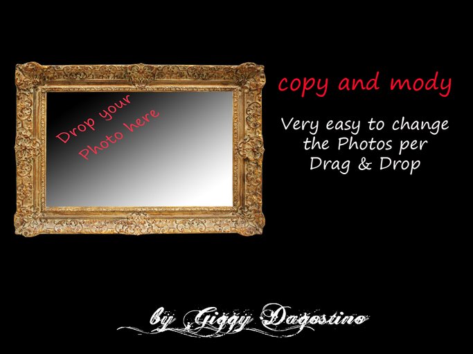 *GD* Golden Antique Frame 2