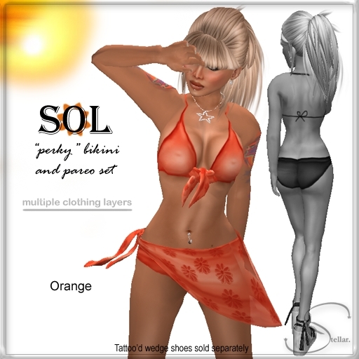 [Stellar] SOL Bikini - Orange