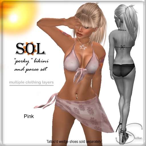 [Stellar] SOL Bikini - Pink