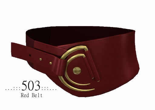...:::503:::...FemaleBelt>Red