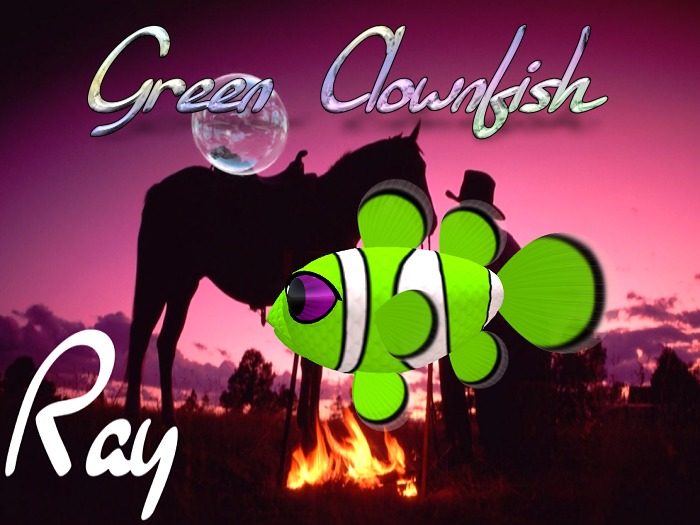 (7S) Common Fish: Green Clownfish