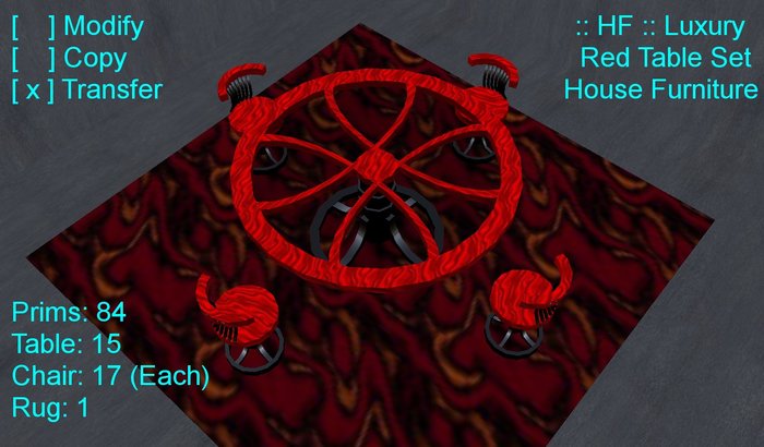 :: HF :: Red Table <Case>