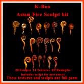 k-boo asian fire sculpt kit boxed