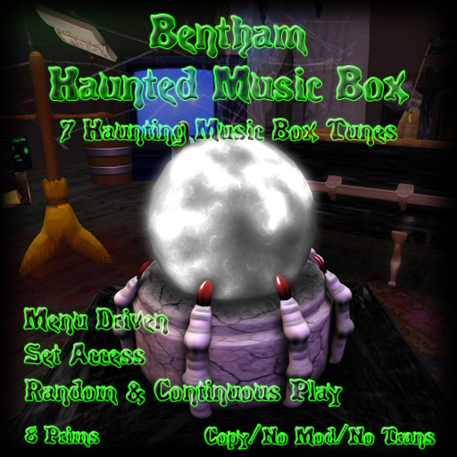 Bentham Haunted Music Box White (Boxed)