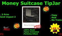 Money Suitcase TipJar (box)