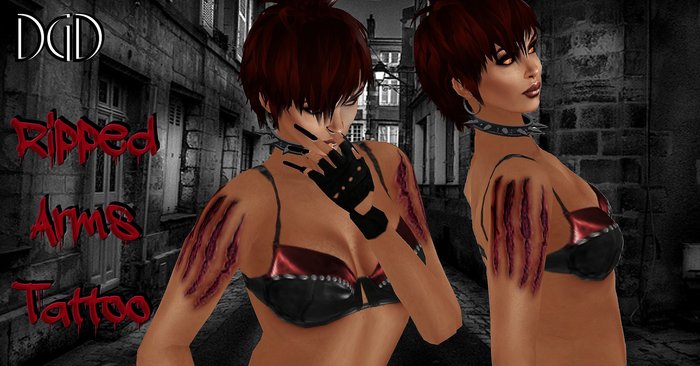 Ripped Arms Tattoo