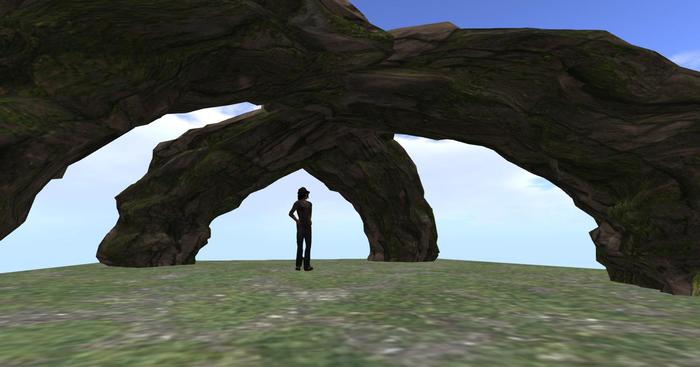Cave Stone gate legs