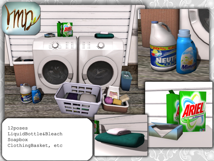 ! MD - Laundry Department Blue