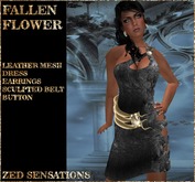 399 Zed Sensations*.Fallen Flower black
