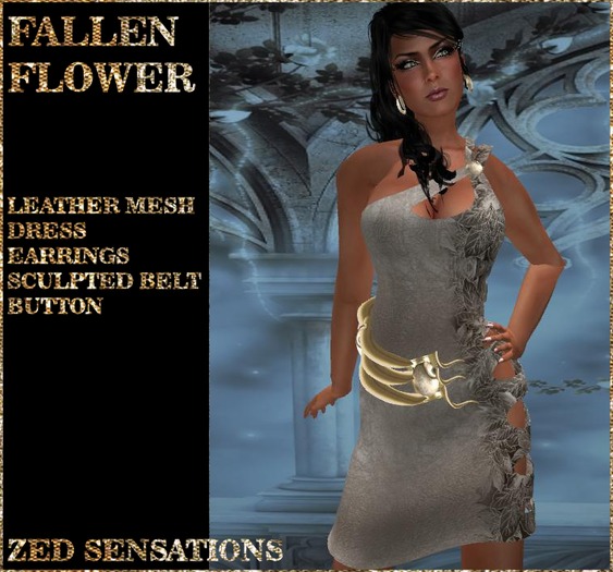 399 Zed Sensations*.Fallen Flower beige