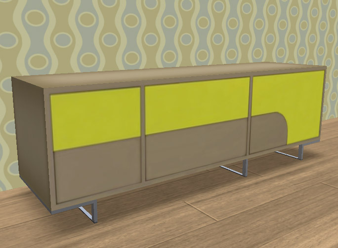 Layer credenza - Multitexture
