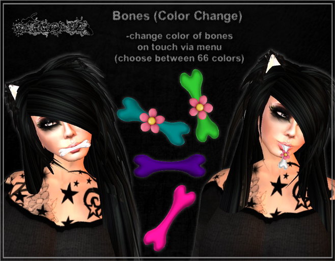 ::DarKCatZ:: Bones (Color Change)