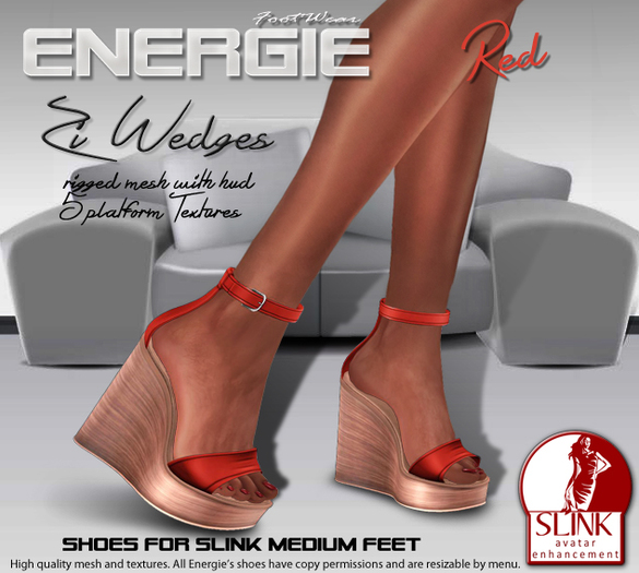 ..::Energie::.. Zi Wedges Red Bag