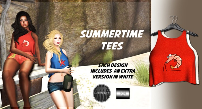 Summertime Tops "Shrimp" (mesh) - even.flow