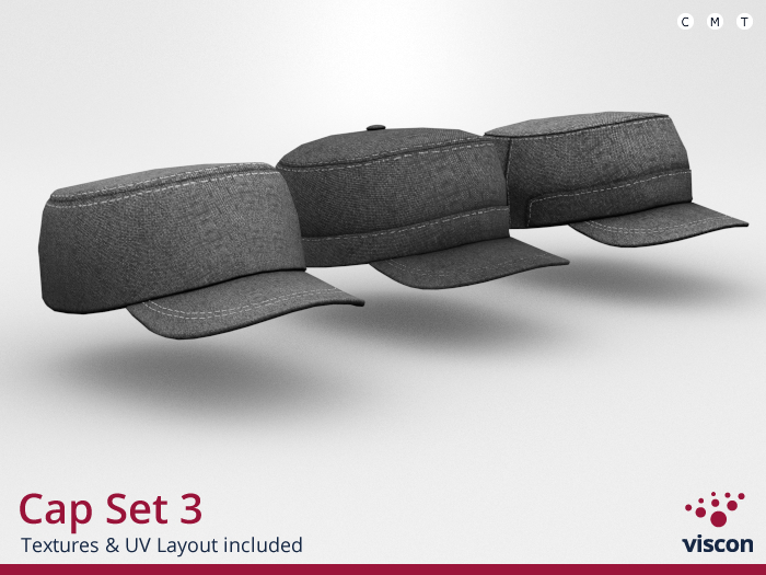 *viscon* Mesh Cap Set 3