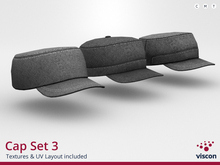 *viscon* Mesh Cap Set 3