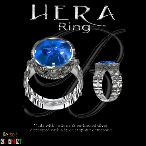 Hera - Sapphire - Ring