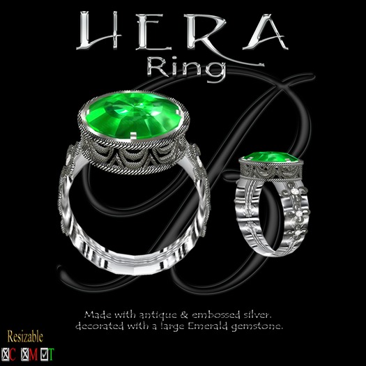Hera - Ruby - Ring