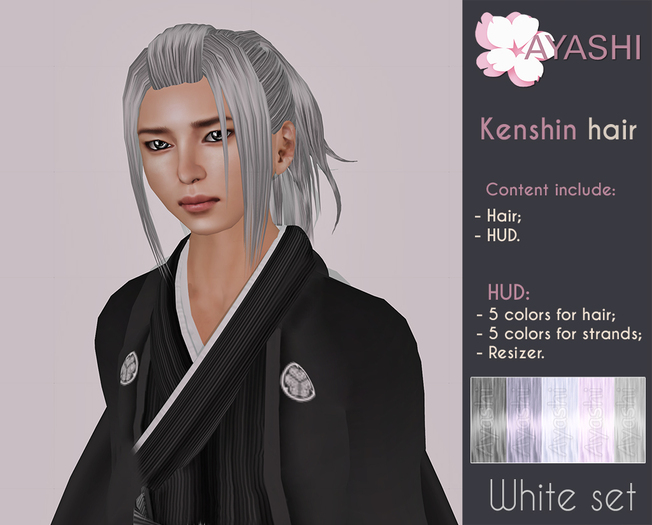 [^.^Ayashi^.^] Kenshin-white set