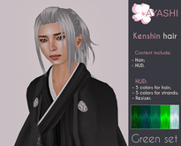 [^.^Ayashi^.^] Kenshin-green set
