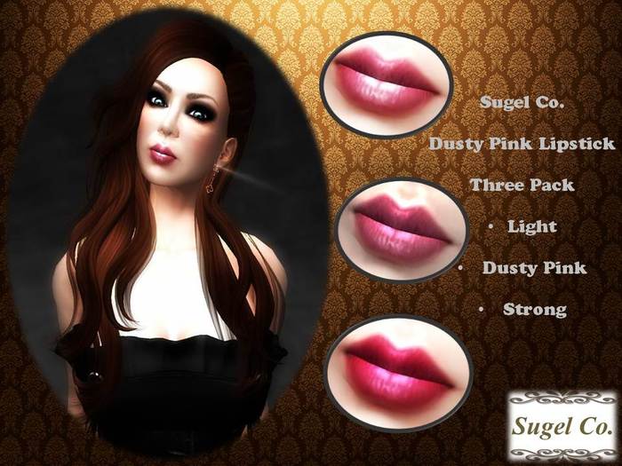 Sugel Co. - Glossy Lipstick -Full Pack