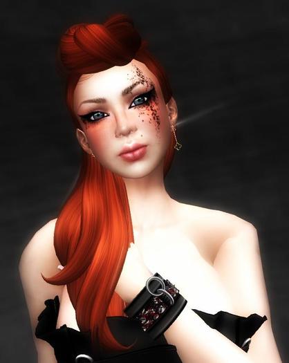 Sugel Co. - Madness Face Tattoo - Floral & Blush