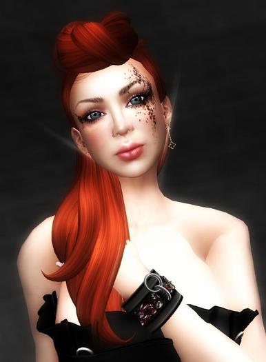 Sugel Co. - Madness Face Tattoo - Floral