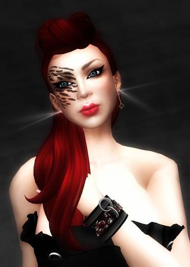 Sugel Co. - Madness Face Tattoo - Wild & Pink Lips