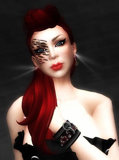 Sugel Co. - Madness Face Tattoo - Wild & Coral Lips