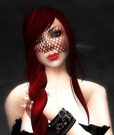 Sugel Co. - Madness Face Tattoo - Net & Coral Lips