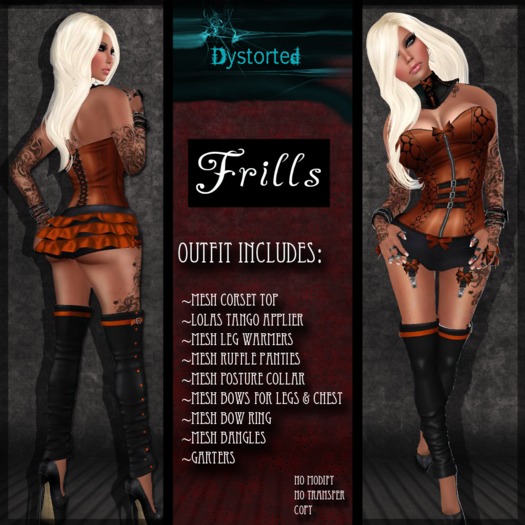 .:Dystorted:. Frills Orange 