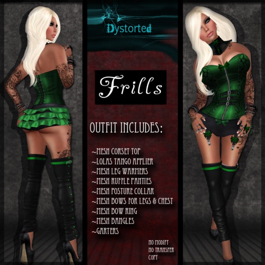 .:Dystorted:. Frills Green