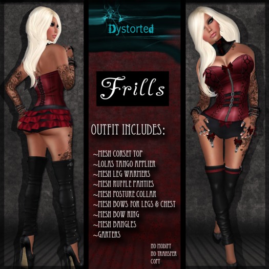 .:Dystorted:. Frills Red 