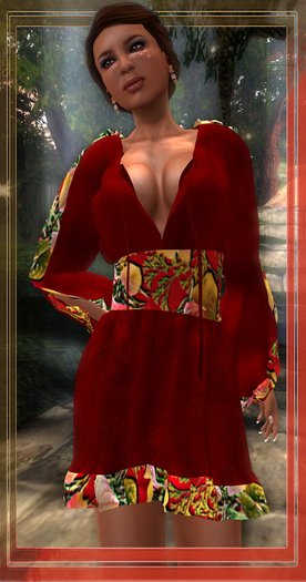 LoMos Designs - Tunic Dress Red