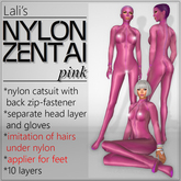 Lali's Nylon Zentai - Pink