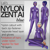 Lali's Nylon Zentai - Blue