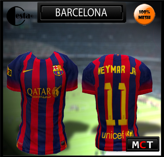 Camisa Mesh Barca 10