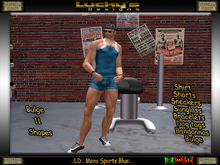 .:LD:. Mens Sports Blue:.
