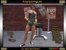 .:LD:. Mens Sports Green:.