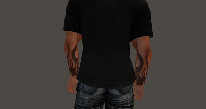 TCSS - Forearm Flame Tattoo/s