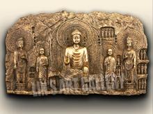 Bronze Buddha .. cutout