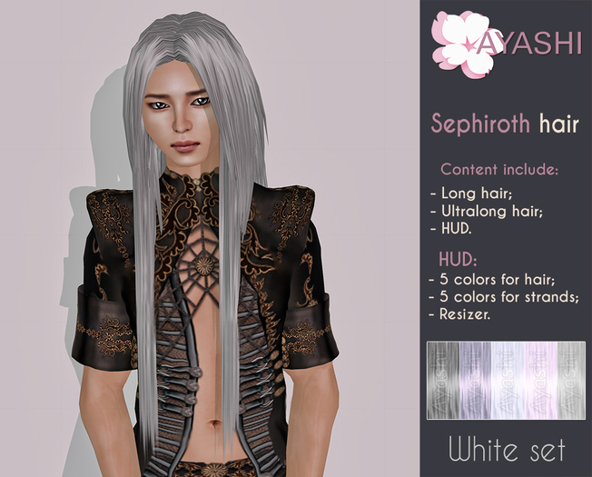 [^.^Ayashi^.^] Sephiroth - white set
