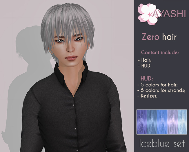 [^.^Ayashi^.^] Zero-iceblue set