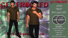 SAMMI - *mesh* Cargo Pants Outfit - RED/BLACK 