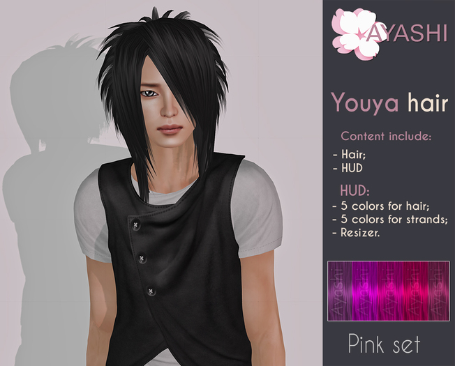 [^.^Ayashi^.^] Youya-pink set